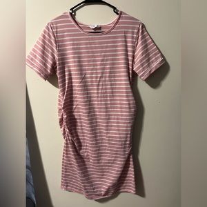 Pink Old Navy Maternity Dress